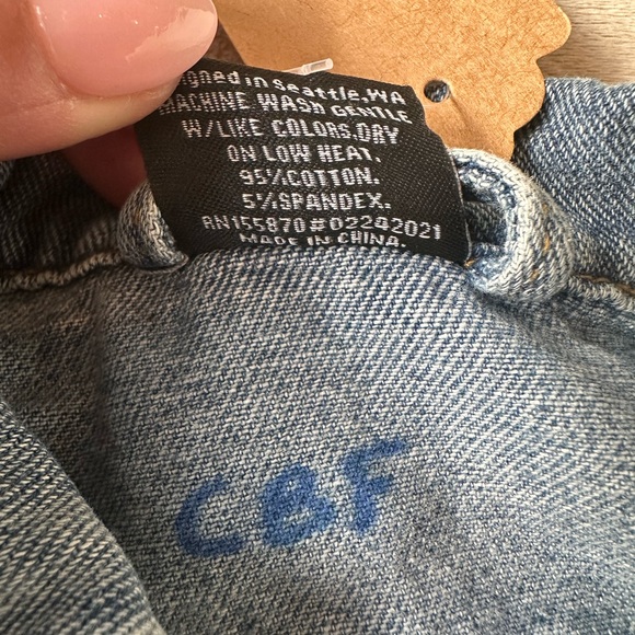 Little Bipsy Classic Blue Jean Jacket - Picture 7 of 8